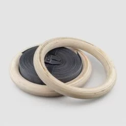 ELUIR Gymnastic Rings - Wooden (FIG Standard)