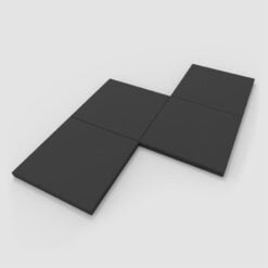 Gym Flooring Rubber Tile Set